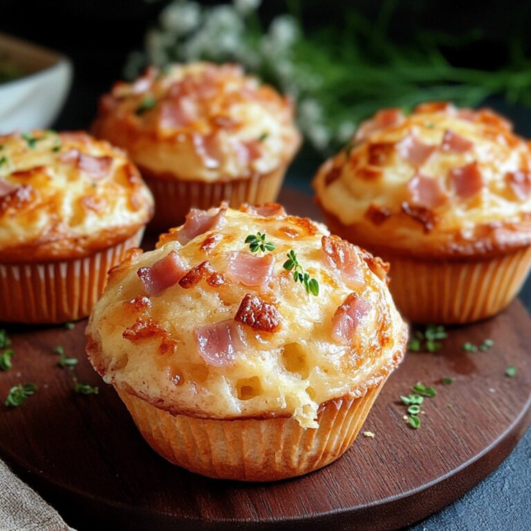 Muffin Salati al Prosciutto e Kiri: Una Delizia Facile e Gustosa!