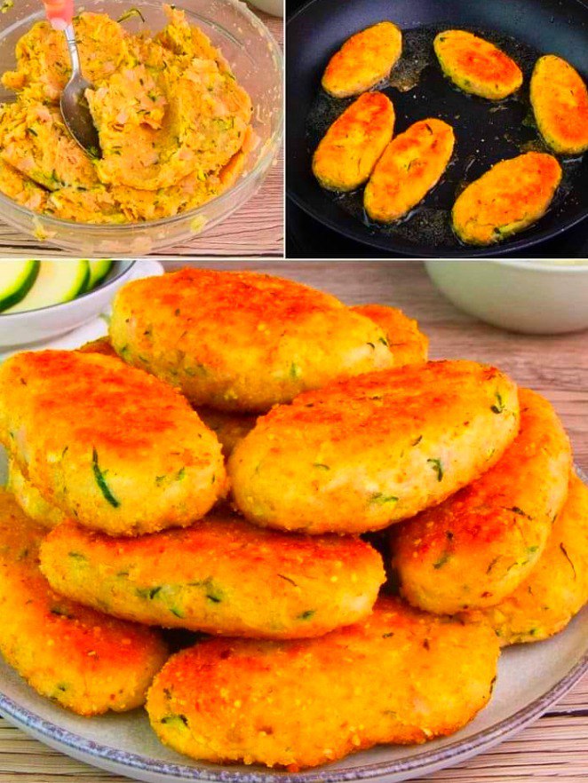 Frittelle di Pollo e Zucchine: Croccanti Fuori, Morbide Dentro!