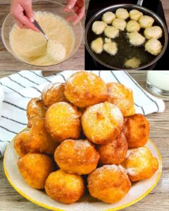 Frittelle Soffici al Cucchiaio: Dolcetti Facili e Veloci da Preparare