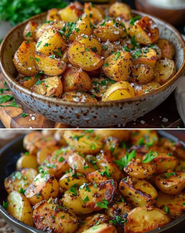 Patate al forno con burro e aglio: un'esplosione di gusto aromatico