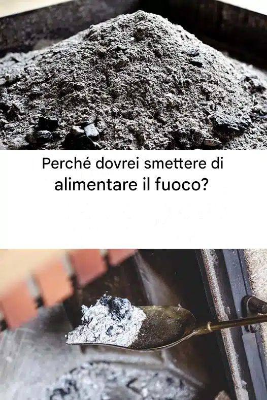 Perché è importante non buttare via la cenere del camino?