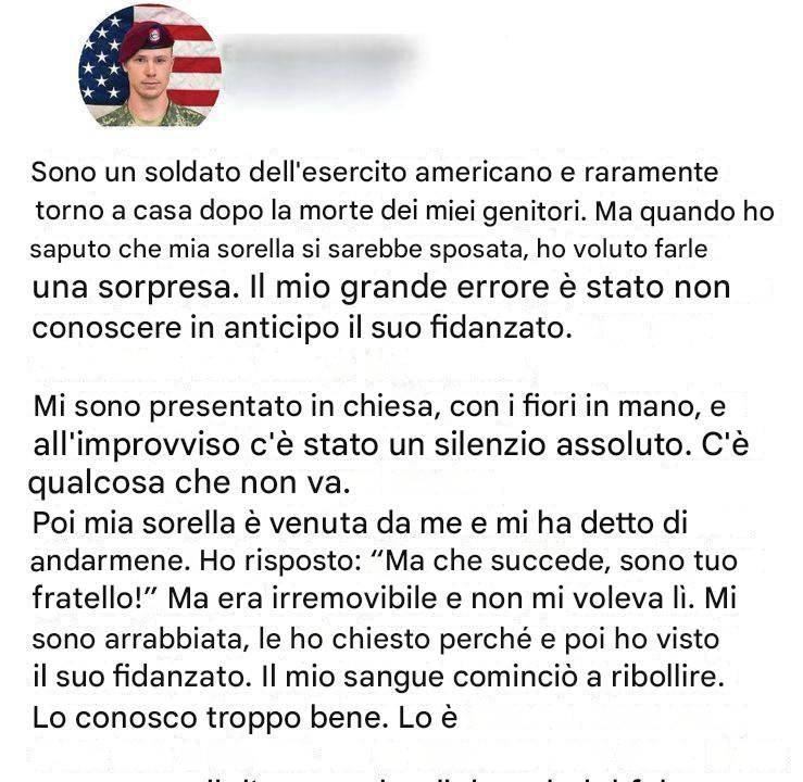Un Soldato e una Sorpresa Inattesa: La Storia di un Matrimonio Interrotto 