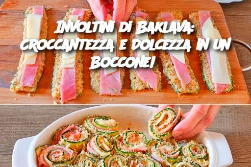 Involtini di Baklava: Croccantezza e Dolcezza in un Boccone!