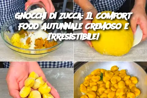Gnocchi di Zucca: Il Comfort Food Autunnale Cremoso e Irresistibile!