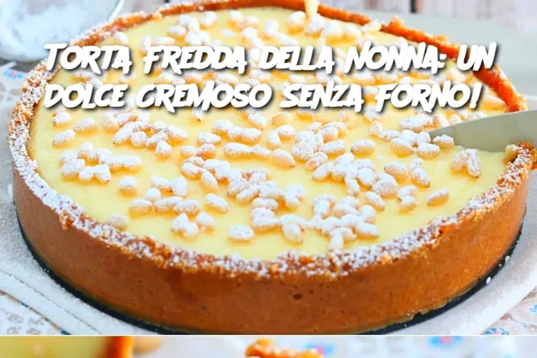 Torta Fredda della Nonna: Un Dolce Cremoso Senza Forno!