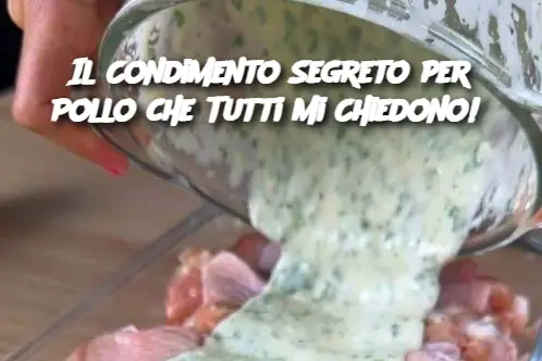 Il Condimento Segreto per Pollo che Tutti Mi Chiedono!