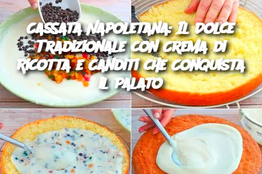 Cassata Napoletana: Il Dolce Tradizionale con Crema di Ricotta e Canditi che Conquista il Palato