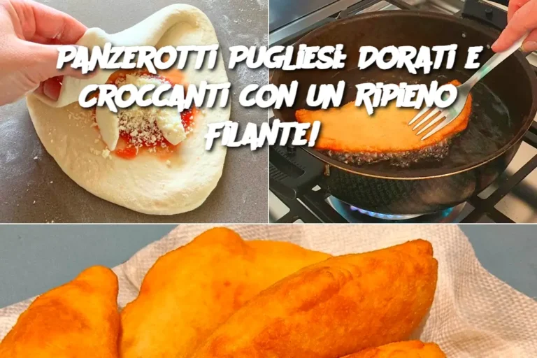 Panzerotti Pugliesi: Dorati e Croccanti con un Ripieno Filante!