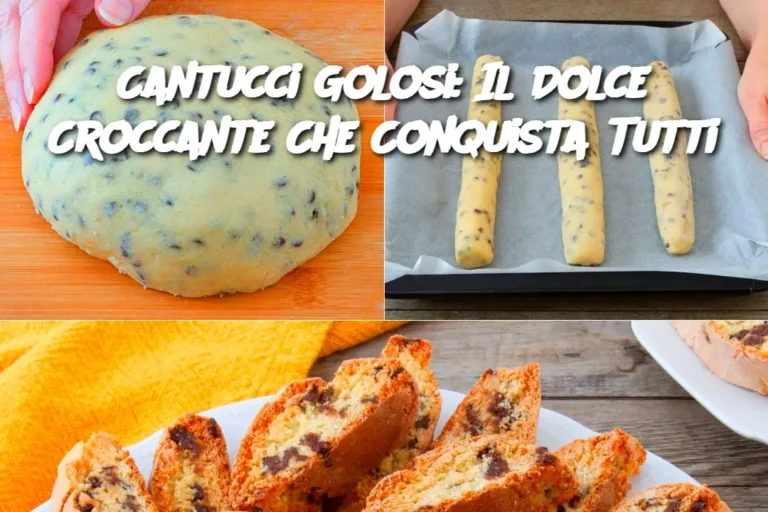Cantucci Golosi: Il Dolce Croccante Che Conquista Tutti