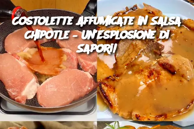 Costolette Affumicate in Salsa Chipotle – Un’Esplosione di Sapori!