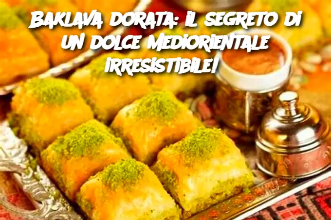 Baklava dorata: il segreto di un dolce mediorientale irresistibile! 