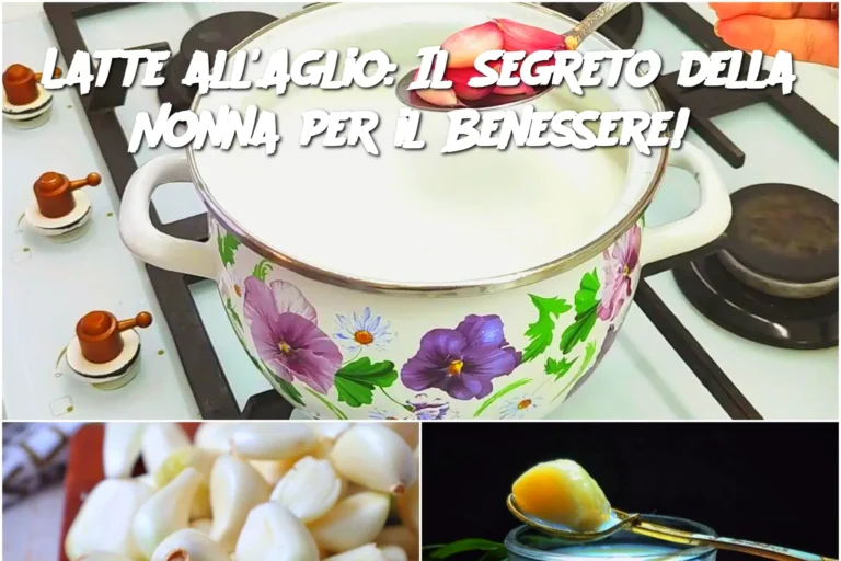 Latte all'Aglio: Il Segreto della Nonna per il Benessere! 