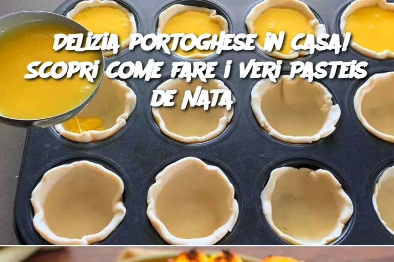  Delizia portoghese in casa! Scopri come fare i veri Pasteis de Nata 