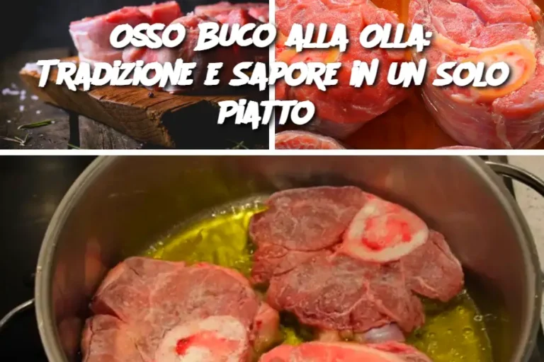 Osso Buco alla Olla: Tradizione e Sapore in un Solo Piatto 