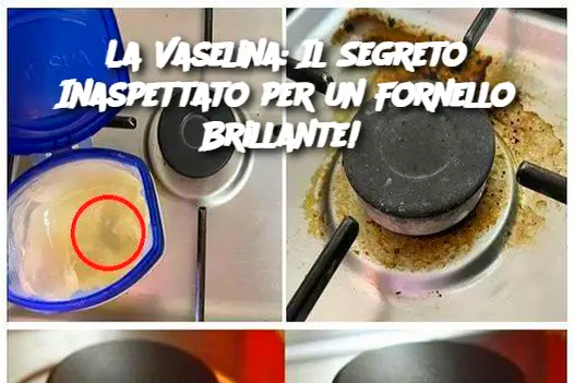 La Vaselina: Il Segreto Inaspettato per un Fornello Brillante! 