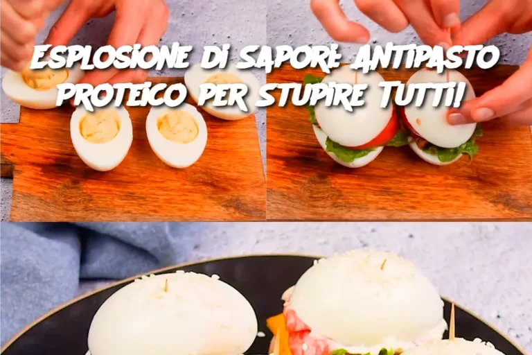 Esplosione di Sapori: Antipasto Proteico per Stupire Tutti! 