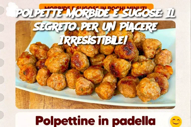 Polpette Morbide e Sugose: Il Segreto per un Piacere Irresistibile! 