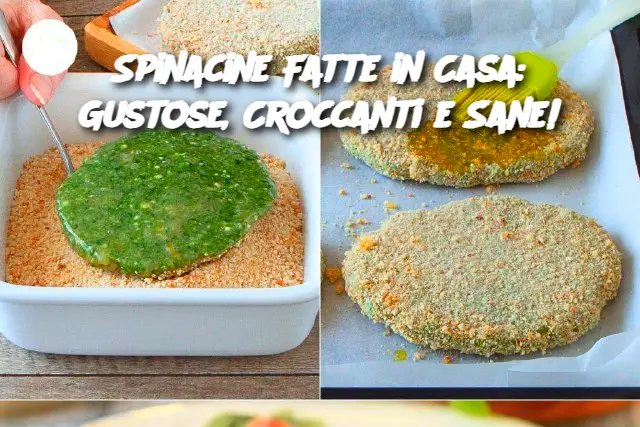 Spinacine Fatte in Casa: Gustose, Croccanti e Sane!