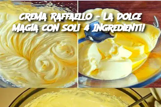 Crema Raffaello - La Dolce Magia con Soli 4 Ingredienti! 