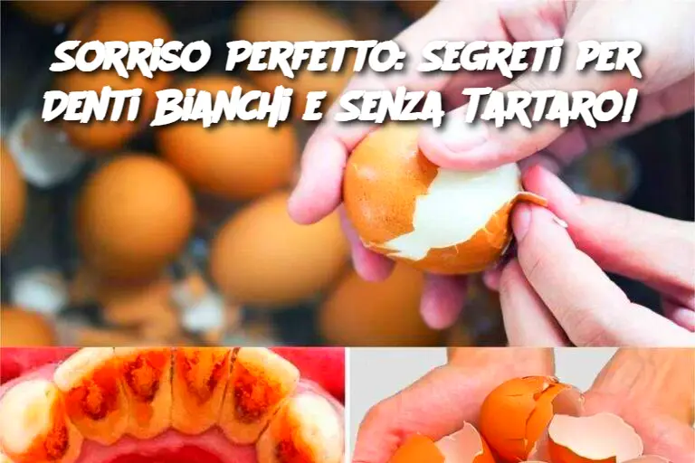 Sorriso Perfetto: Segreti per Denti Bianchi e Senza Tartaro! 