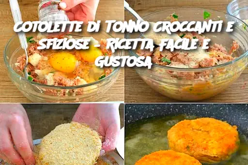 Cotolette di Tonno Croccanti e Sfiziose – Ricetta Facile e Gustosa