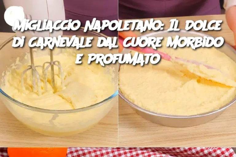 Migliaccio Napoletano: Il Dolce di Carnevale dal Cuore Morbido e Profumato