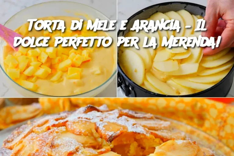 Torta di Mele e Arancia – Il Dolce Perfetto per la Merenda!