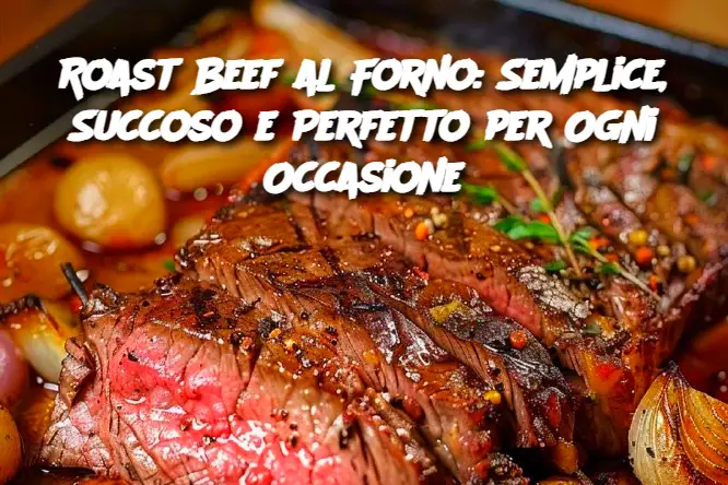 Roast Beef al Forno: Semplice, Succoso e Perfetto per Ogni Occasione