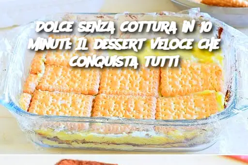 Dolce senza cottura in 10 minuti: Il dessert veloce che conquista tutti