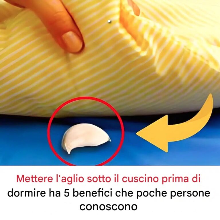 Perché mettere l’aglio sotto il cuscino?