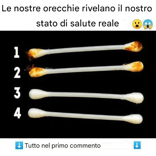 Le nostre orecchie rivelano il nostro vero stato di salute