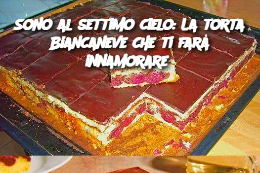 Sono al settimo cielo: La torta Biancaneve che ti farà innamorare 