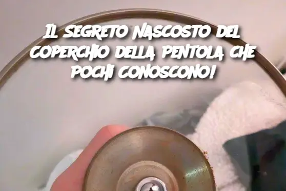 Il Segreto Nascosto del Coperchio della Pentola che Pochi Conoscono!