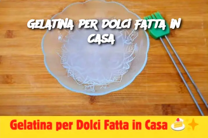 Gelatina per Dolci Fatta in Casa 