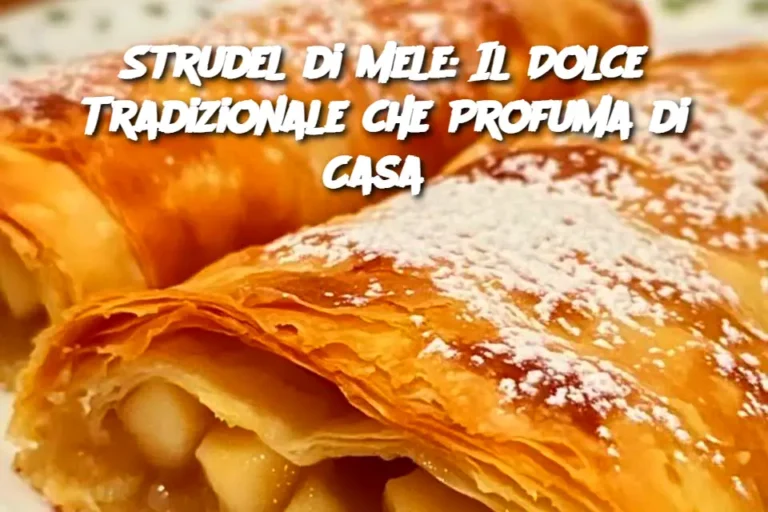 Strudel di Mele: Il Dolce Tradizionale che Profuma di Casa 