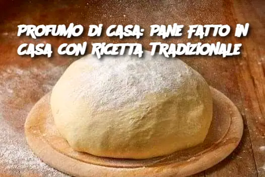 Profumo di Casa: Pane Fatto in Casa con Ricetta Tradizionale 