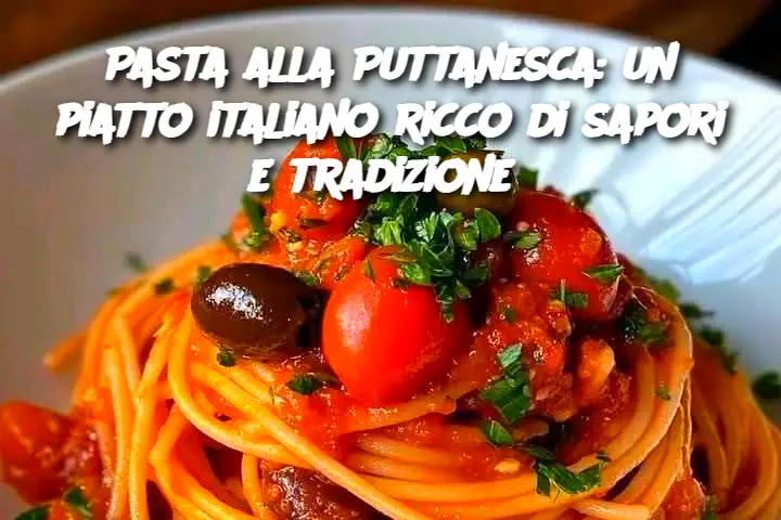 Pasta alla Puttanesca: un piatto italiano ricco di sapori e tradizione 