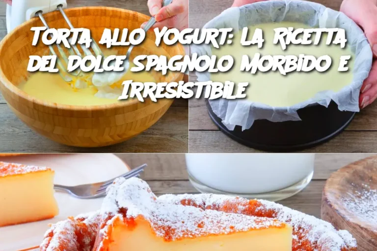 Torta allo Yogurt: La Ricetta del Dolce Spagnolo Morbido e Irresistibile 