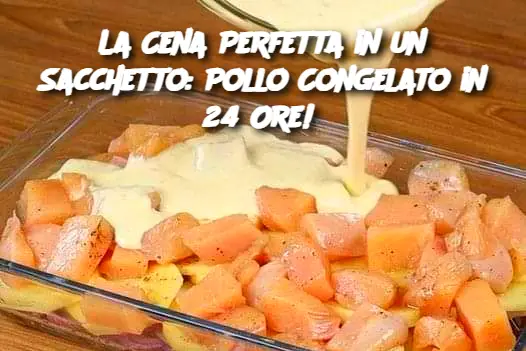 La Cena Perfetta in un Sacchetto: Pollo Congelato in 24 Ore! 