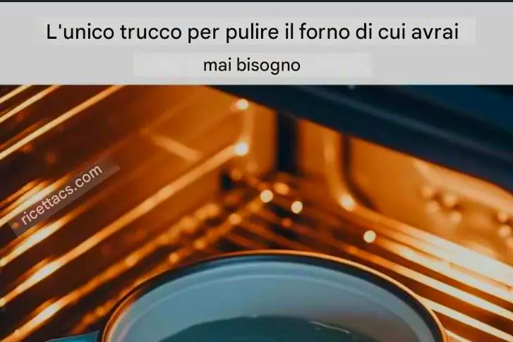 L'unico consiglio per la pulizia del forno di cui avrai mai bisogno: la pulizia a vapore