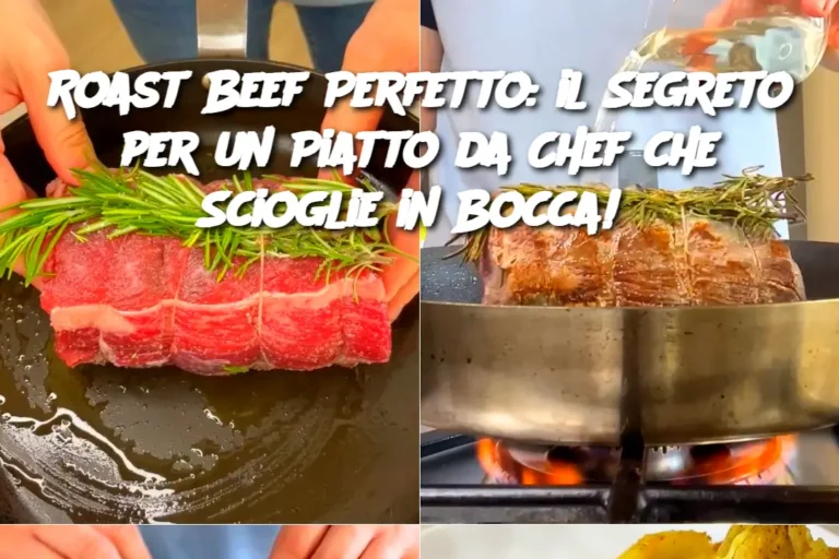 Roast Beef Perfetto: il Segreto per un Piatto da Chef che Scioglie in Bocca! 