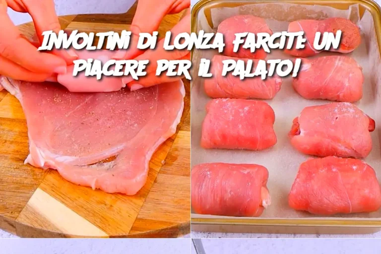 Involtini di Lonza Farciti: Un Piacere per il Palato! 