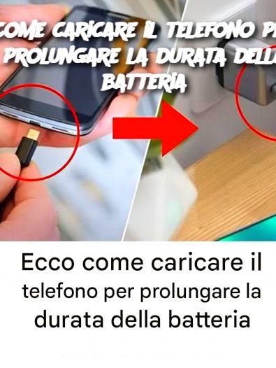 Come caricare il telefono per prolungare la durata della batteria