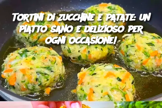 Tortini di Zucchine e Patate: un piatto sano e delizioso per ogni occasione!