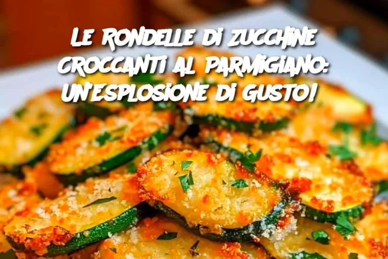 Le Rondelle di Zucchine Croccanti al Parmigiano: Un'Esplosione di Gusto! 