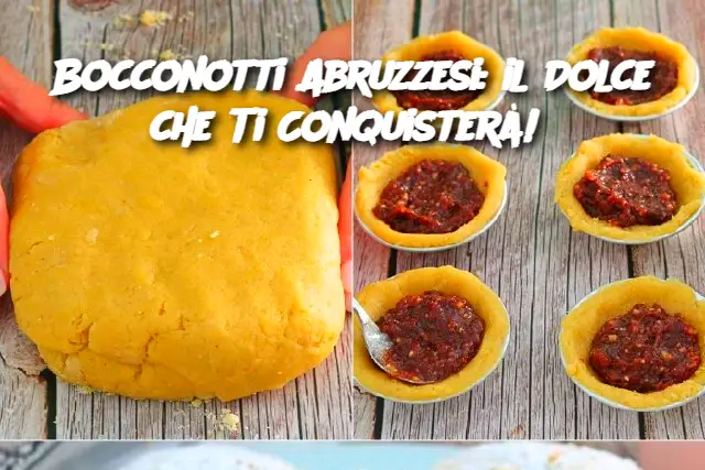 Bocconotti Abruzzesi: il Dolce che Ti Conquisterà!