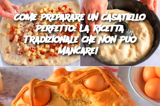 Come Preparare un Casatiello Perfetto: La Ricetta Tradizionale che Non Può Mancare! 