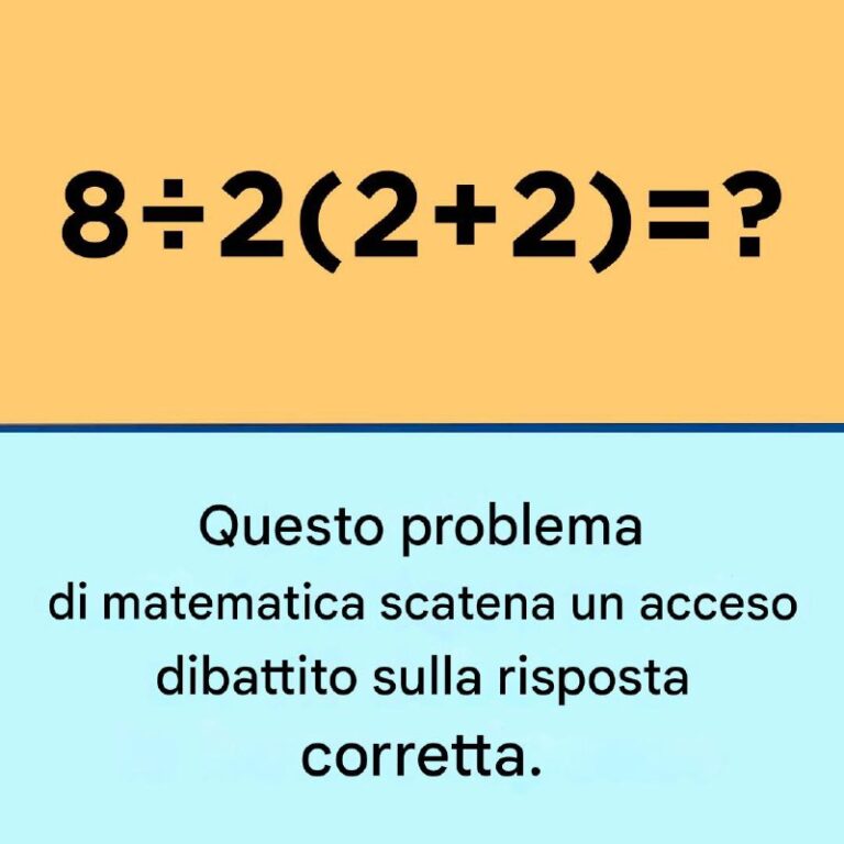 Questo problema matematico è controverso perché le persone non sono d'accordo su come risolverlo.