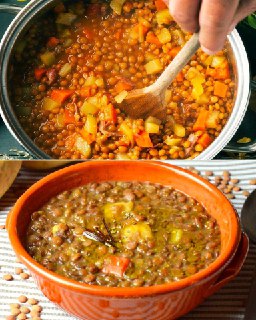 Zuppa Speziata di Lenticchie e Patate: Comfort Food Salutare dal Gusto Deciso