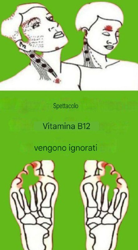 I sintomi della carenza di vitamina B12 vengono ignorati